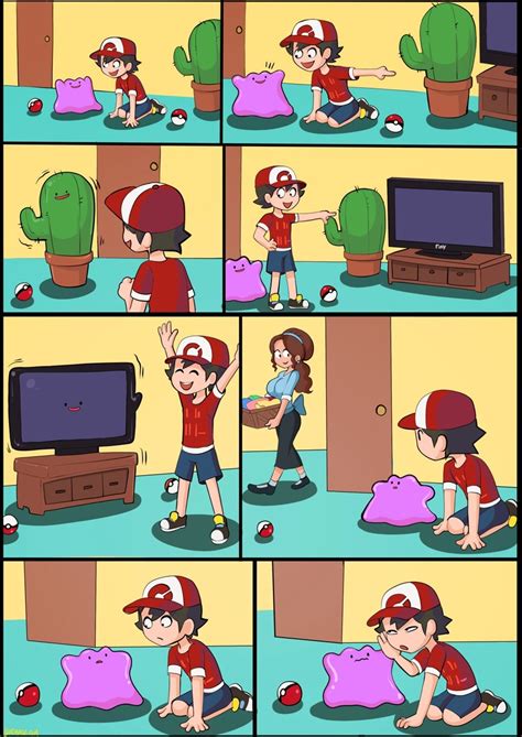 They like to feel the big cocks enter inside their bodies. . Pokemon porn comics
